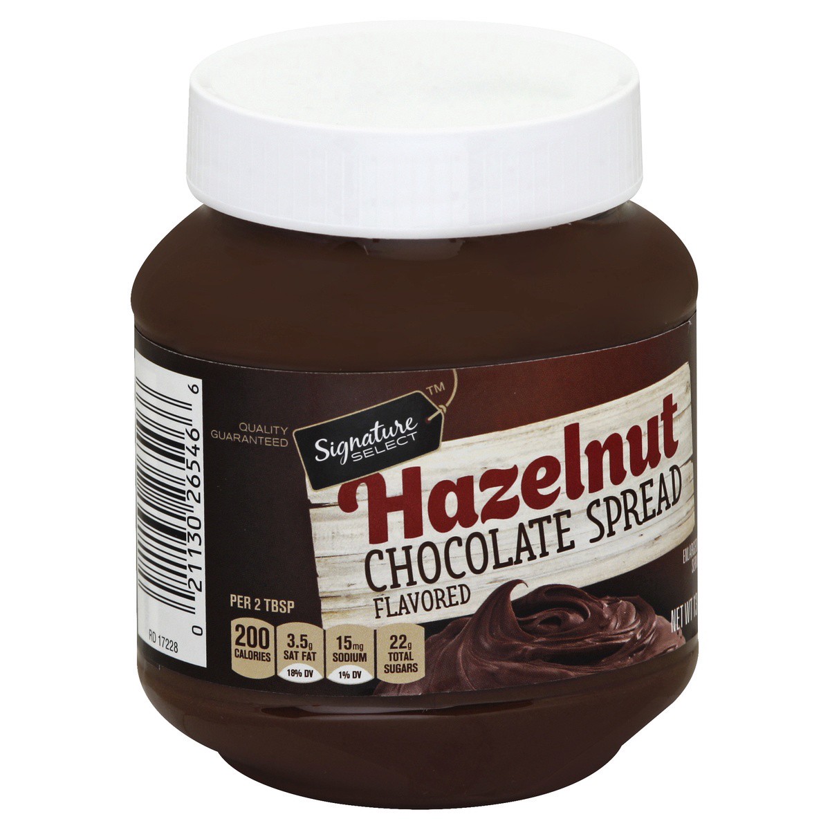 slide 1 of 9, Signature Select Hazelnut Chocolate Spread 13 oz, 13 oz