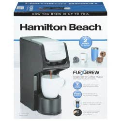 Hamilton Beach FlexBrew Single-Serve Coffee Maker with Capacitive-Touch Controls 1 ea