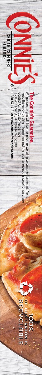 slide 4 of 14, Connie's Classic Thin Crust 4 Meat Pizza 22.65 oz, 22.65 oz