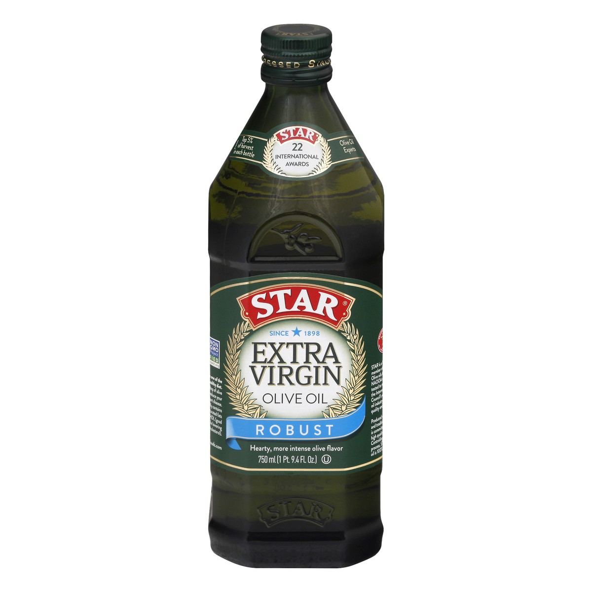 slide 10 of 12, STAR Robust Extra Virgin Olive Oil 25.3 fl oz, 750 ml