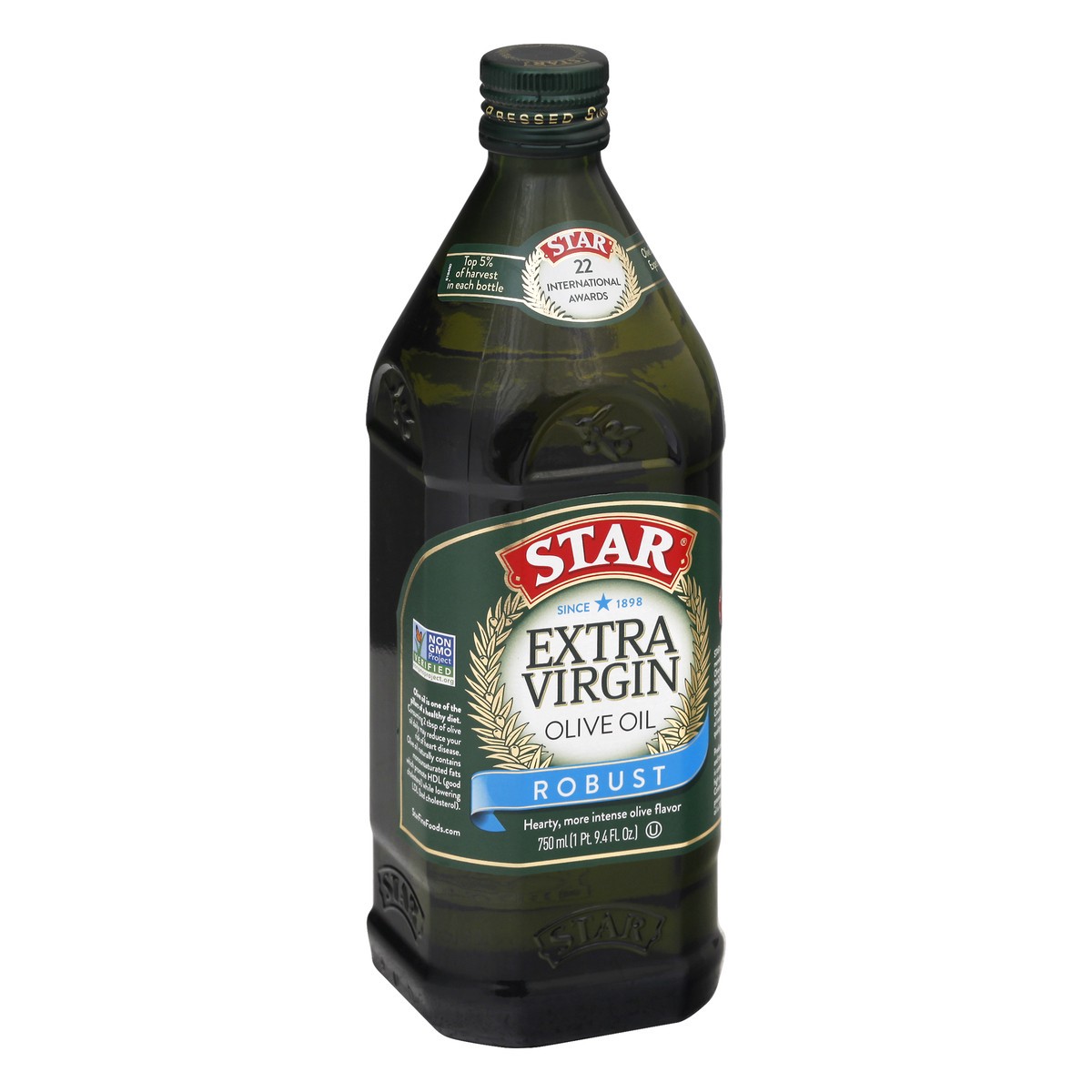 slide 8 of 12, STAR Robust Extra Virgin Olive Oil 25.3 fl oz, 750 ml