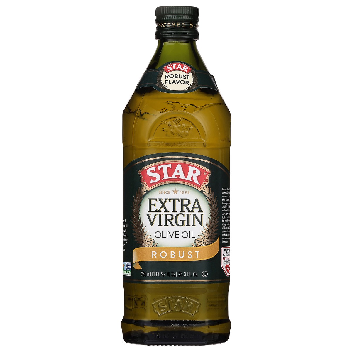 slide 1 of 12, STAR Robust Extra Virgin Olive Oil 25.3 fl oz, 750 ml