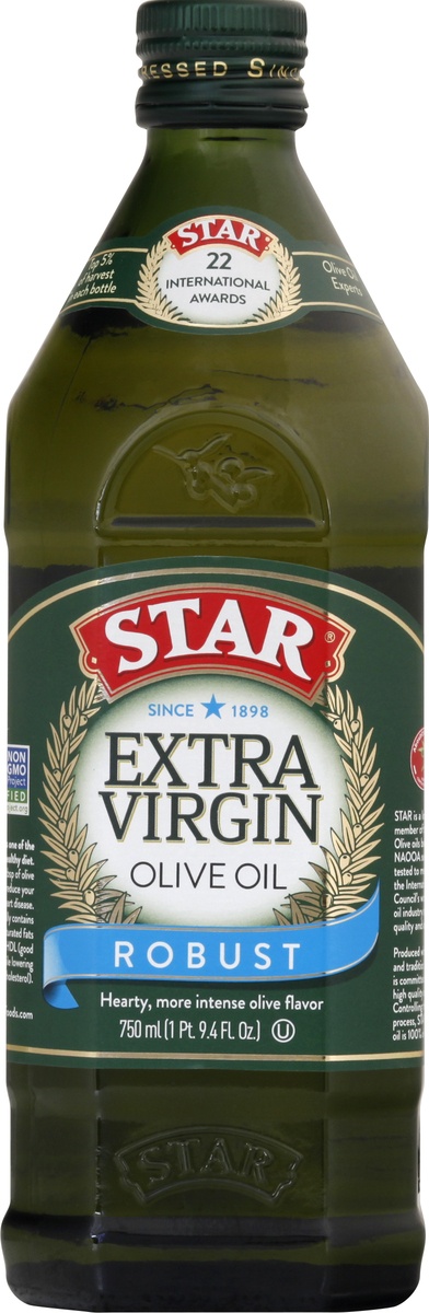 slide 9 of 11, STAR Extra Virgin Olive Oil-Robust, 25 oz