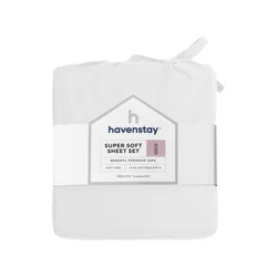 Havenstay Sheets, Queen, White
