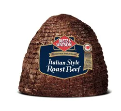 Dietz & Watson Sliced Italian Style Roast Beef Deli Meat