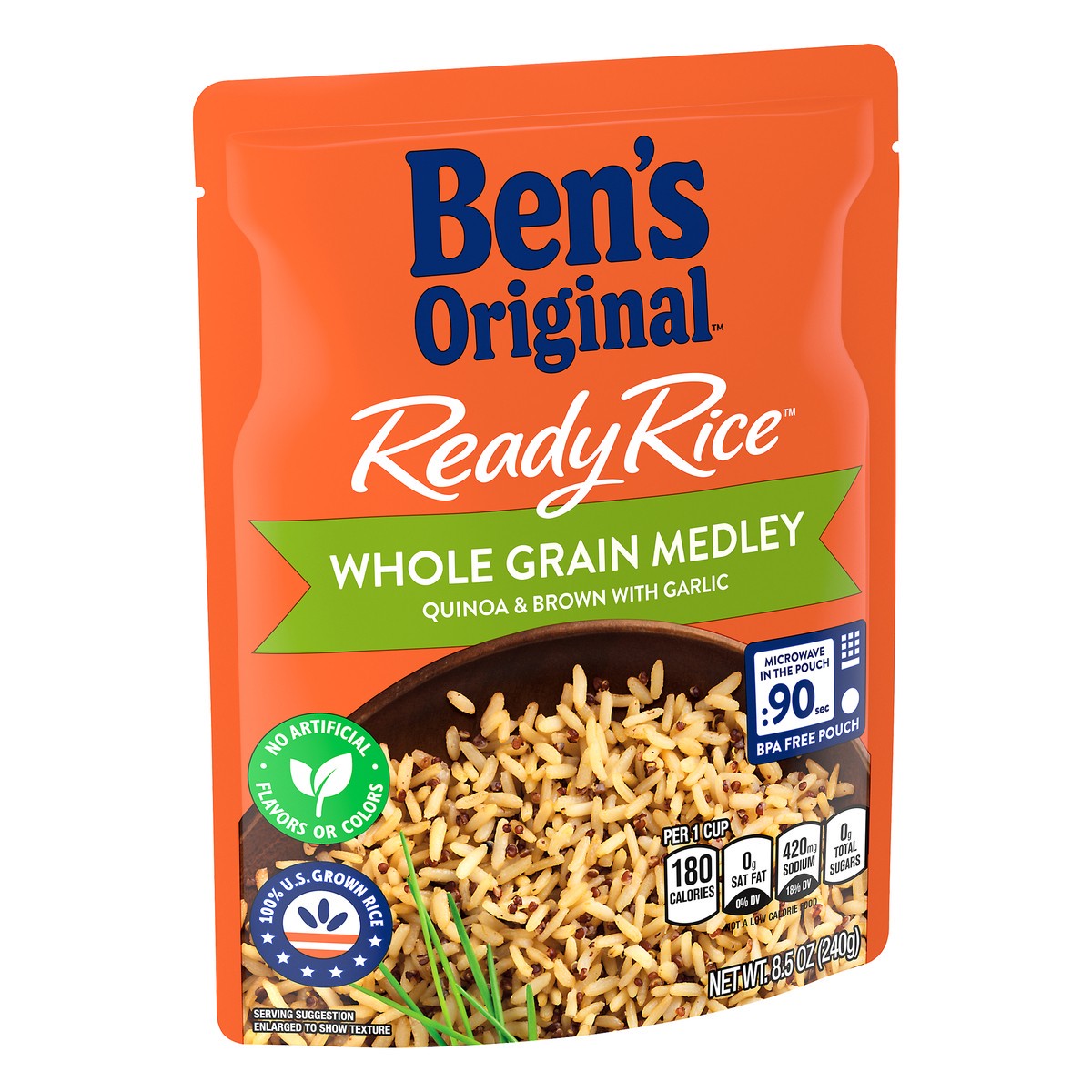 slide 4 of 4, Ben's Original Rice, Whole Grain Medley, 8.50 oz