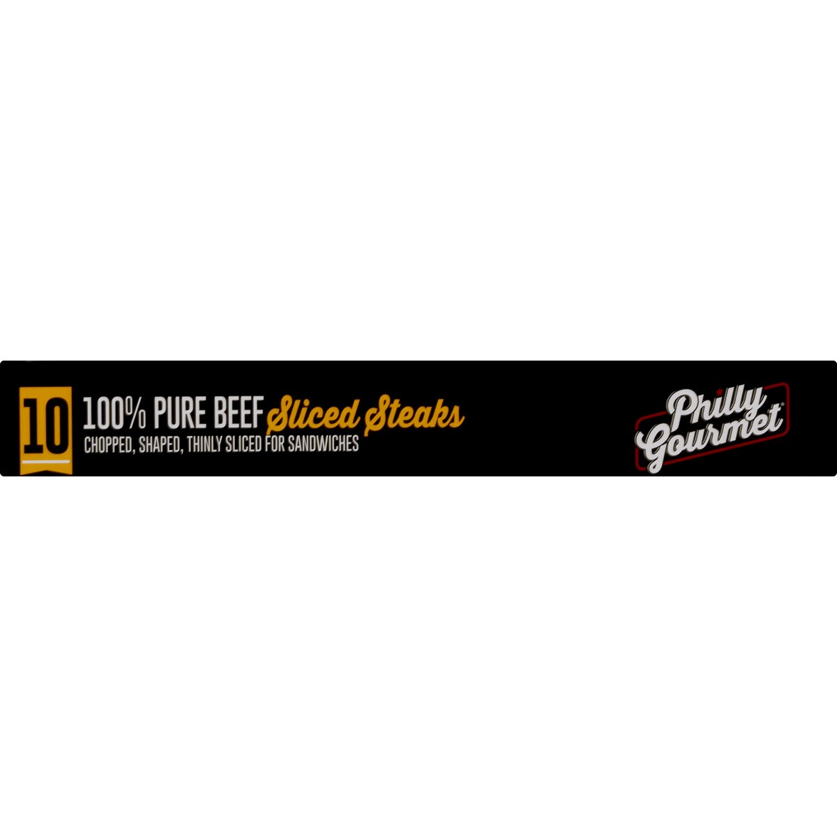 slide 7 of 12, Philly Gourmet Steaks 10 ea, 10 ct
