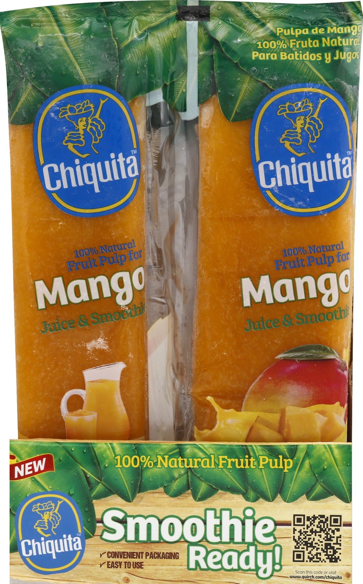 slide 3 of 6, Chiquita Mango Fruit Pulp, 2/7 oz