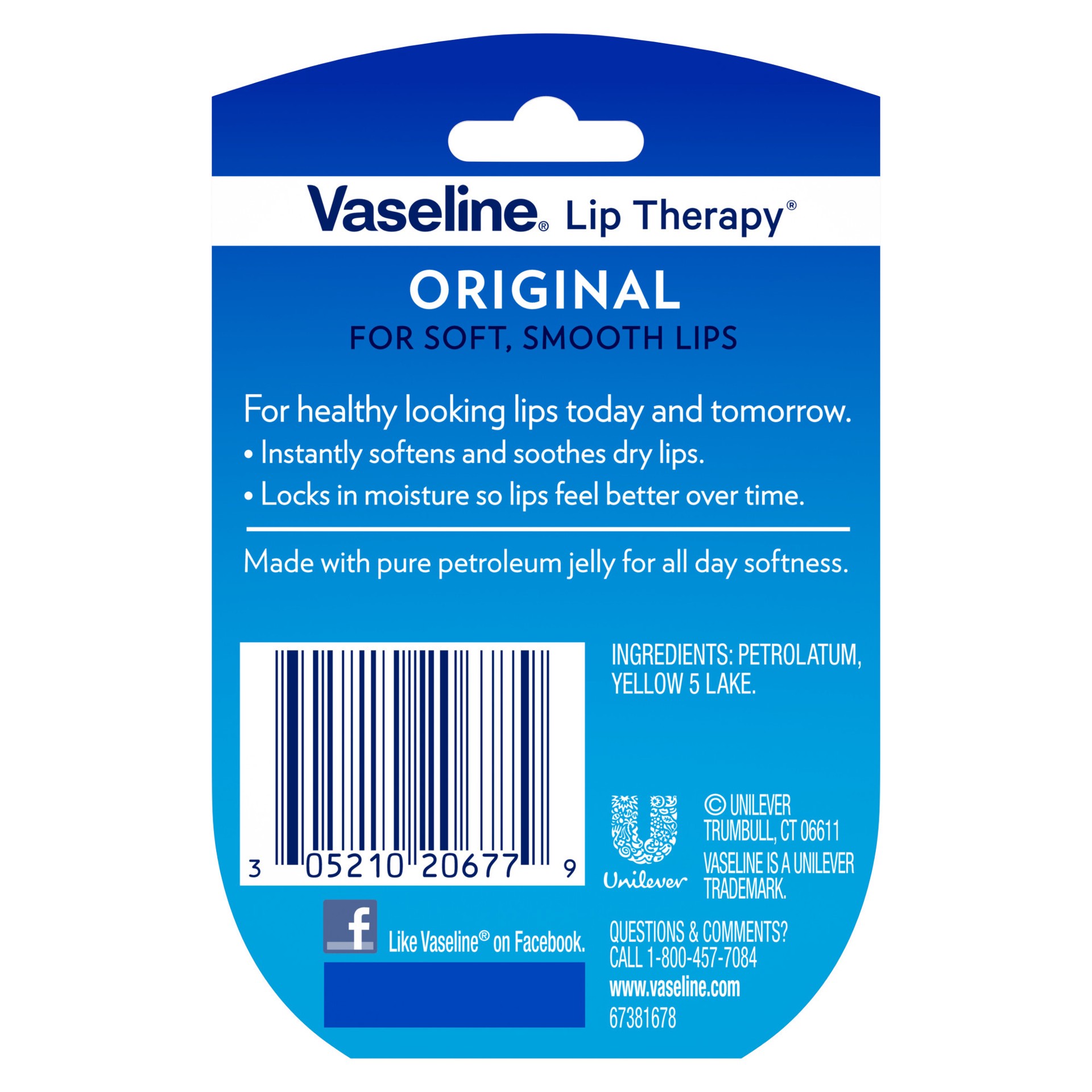 slide 4 of 4, Vaseline Lip Therapy Lip Balm Tin Original, 0.6 oz, 0.6 oz