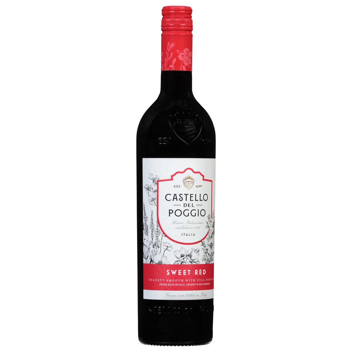 slide 9 of 9, Castello del Poggio Sweet Red, 750 ml