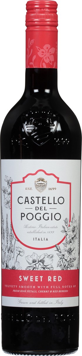 slide 3 of 9, Castello del Poggio Sweet Red, 750 ml