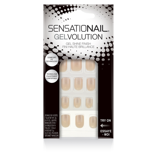 slide 1 of 1, SensatioNail Gelvolution Short Ombre Sparkle, 1 ct