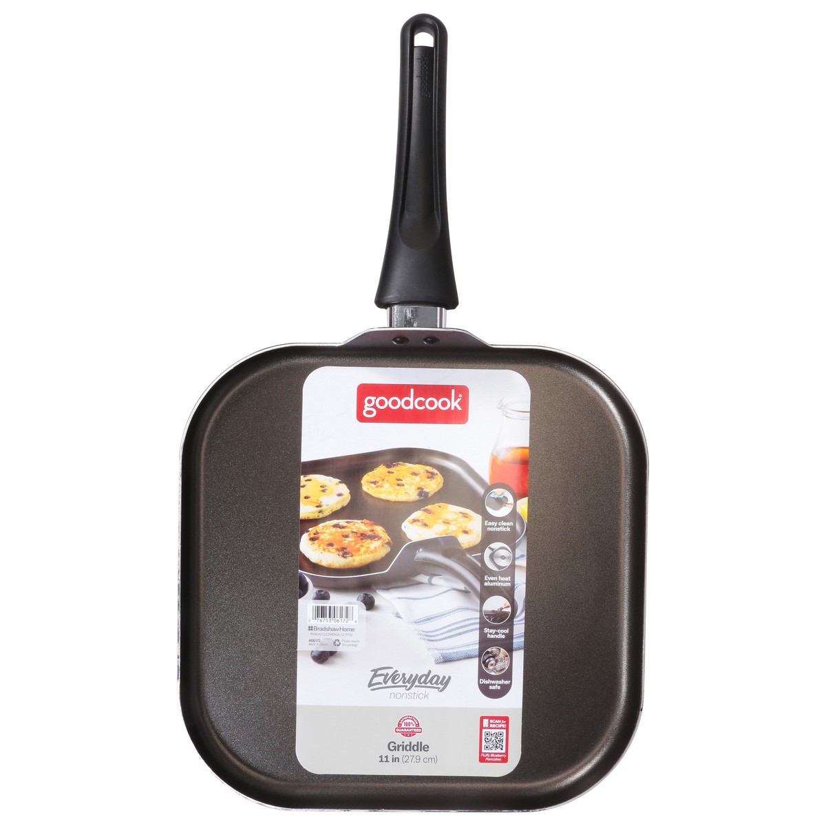 slide 1 of 9, Good Cook Griddle, Nonstick, 11 Inch, 1 ct