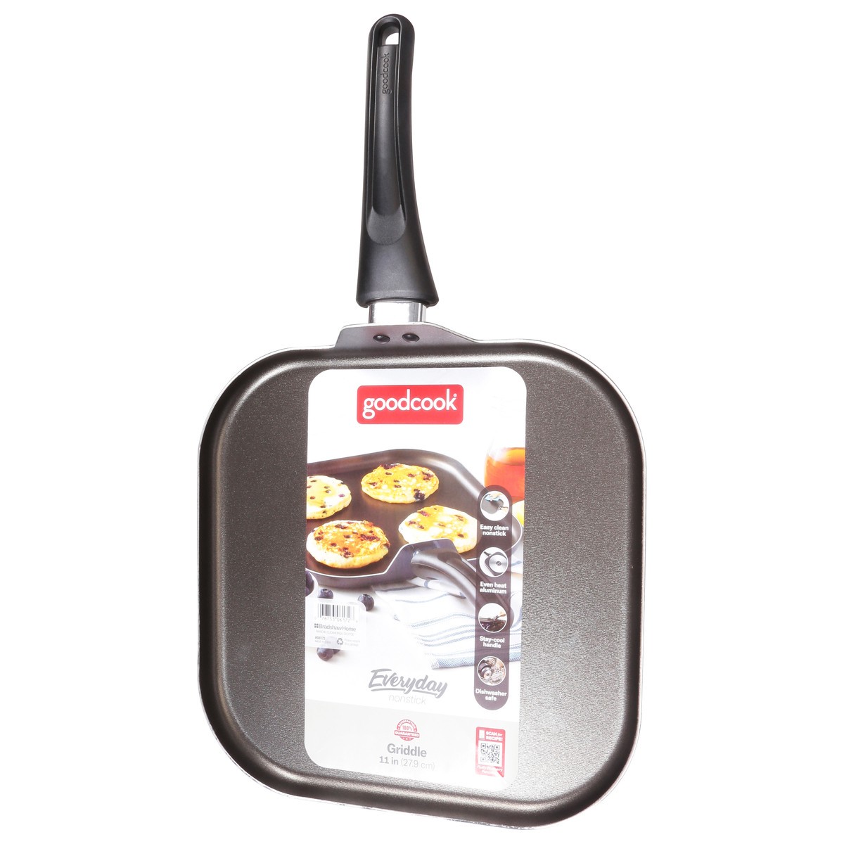 slide 8 of 9, Good Cook Griddle, Nonstick, 11 Inch, 1 ct