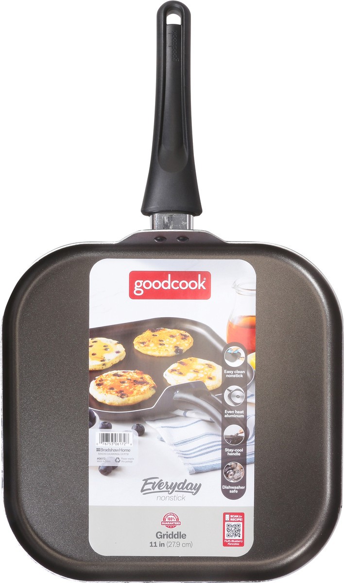 slide 5 of 9, Good Cook Griddle, Nonstick, 11 Inch, 1 ct