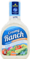 slide 1 of 1, Kroger Lite Creamy Ranch Dressing, 16 fl oz