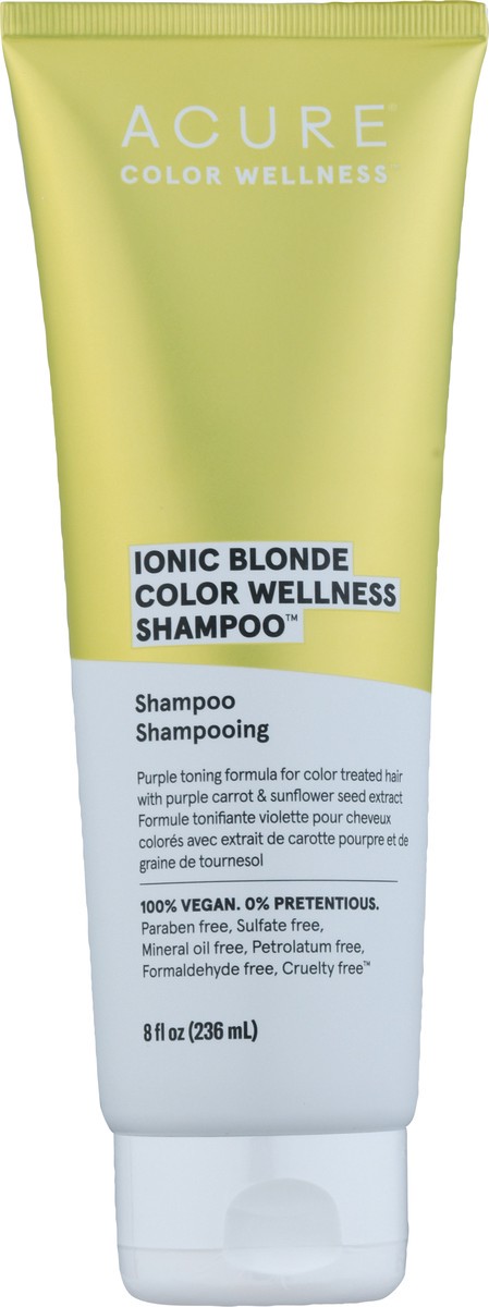 slide 1 of 9, ACURE Color Wellness Ionic Blonde Shampoo 8 fl oz, 8 fl oz