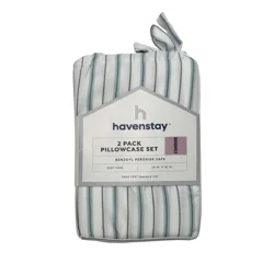 Havenstay Pillowcases, Standard, Classic Stripe