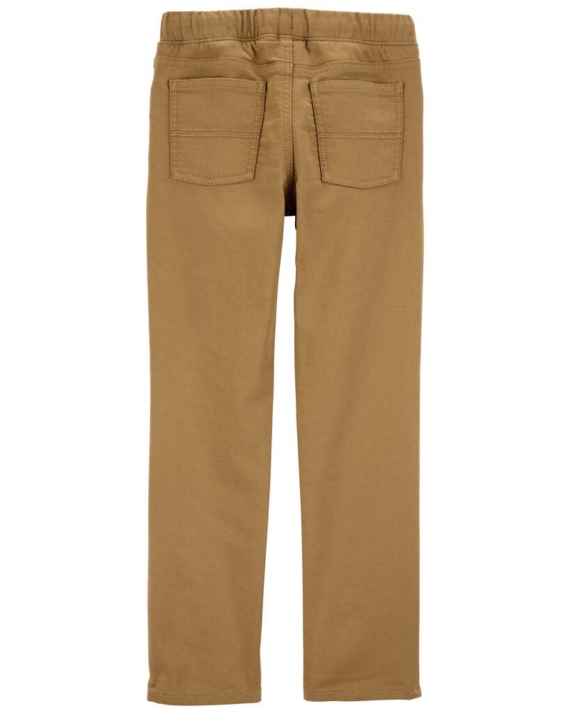 slide 3 of 3, Carter's Kid Pull-On Khaki Pants Khaki 14, 1 ct