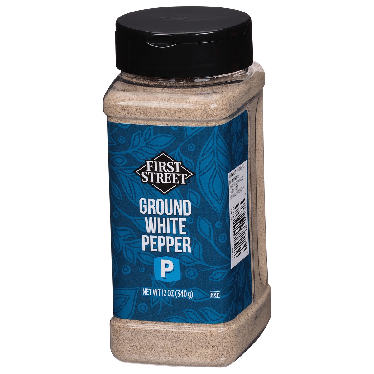 slide 2 of 4, Cb12 First Street Ground White Pepper, 12 oz