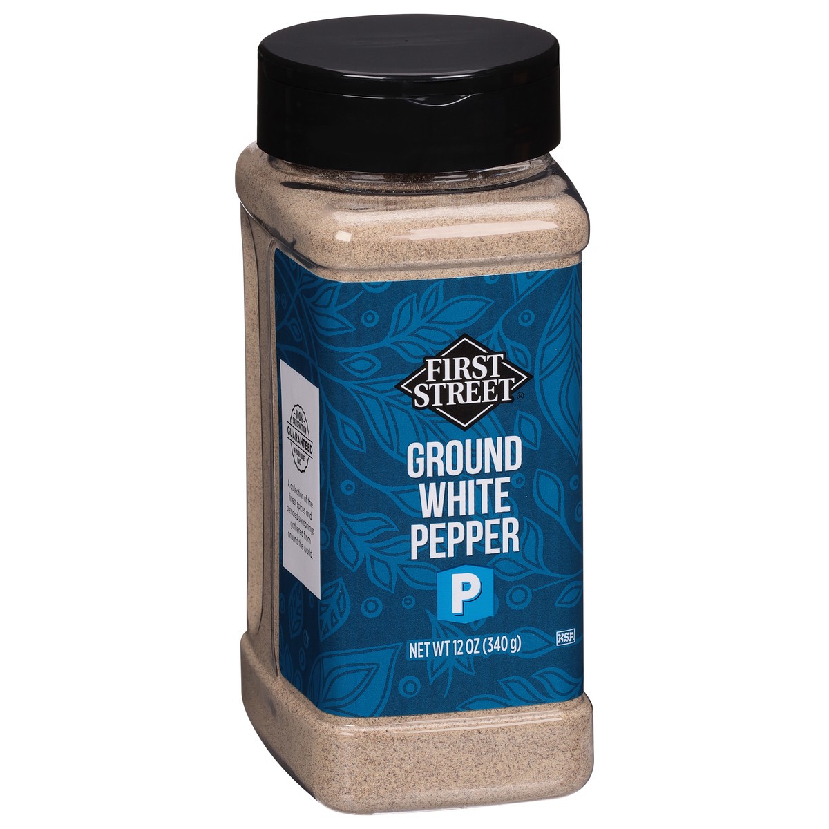 slide 4 of 4, Cb12 First Street Ground White Pepper, 12 oz