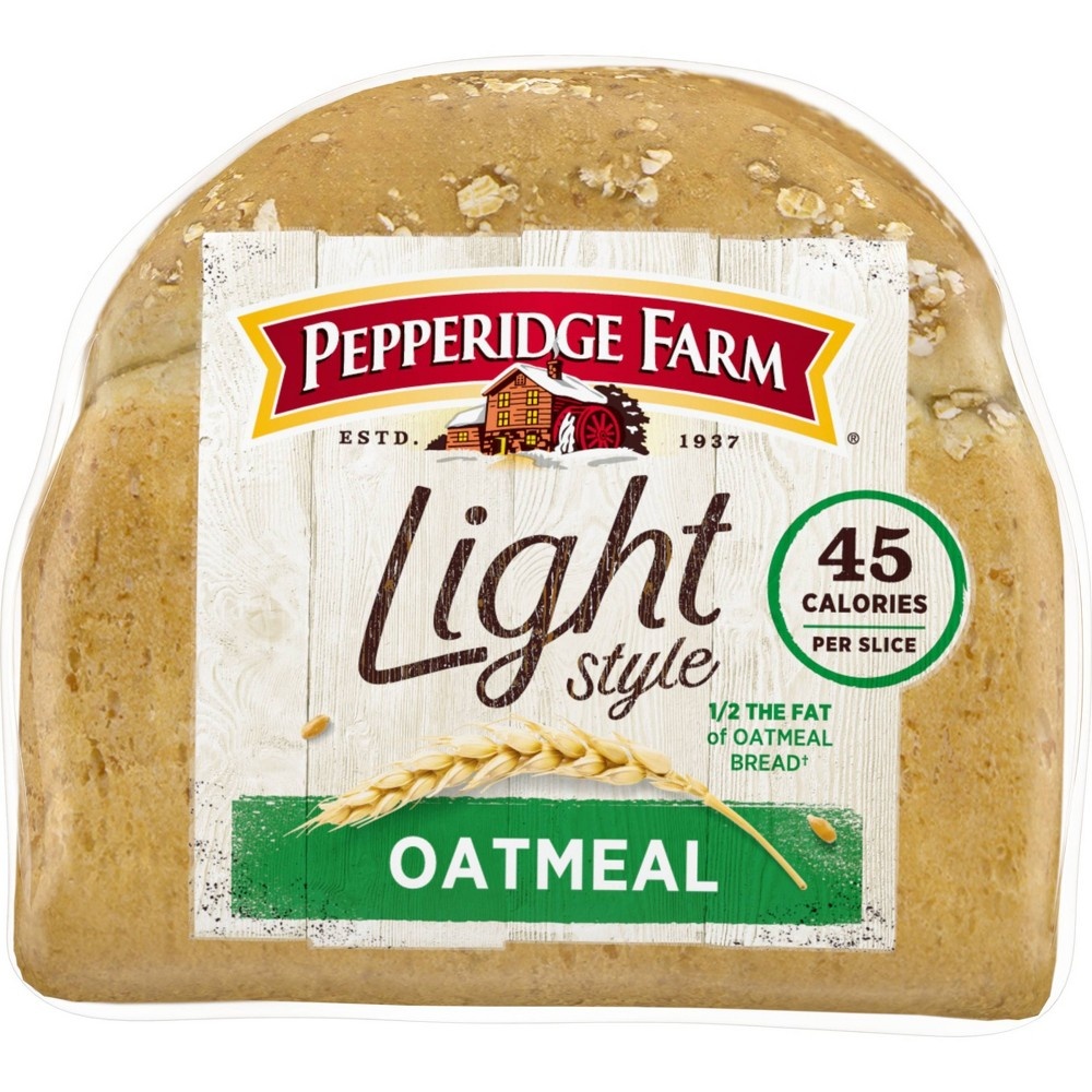 Pepperidge Farm Light Style Oatmeal Bread 16 Oz | Shipt