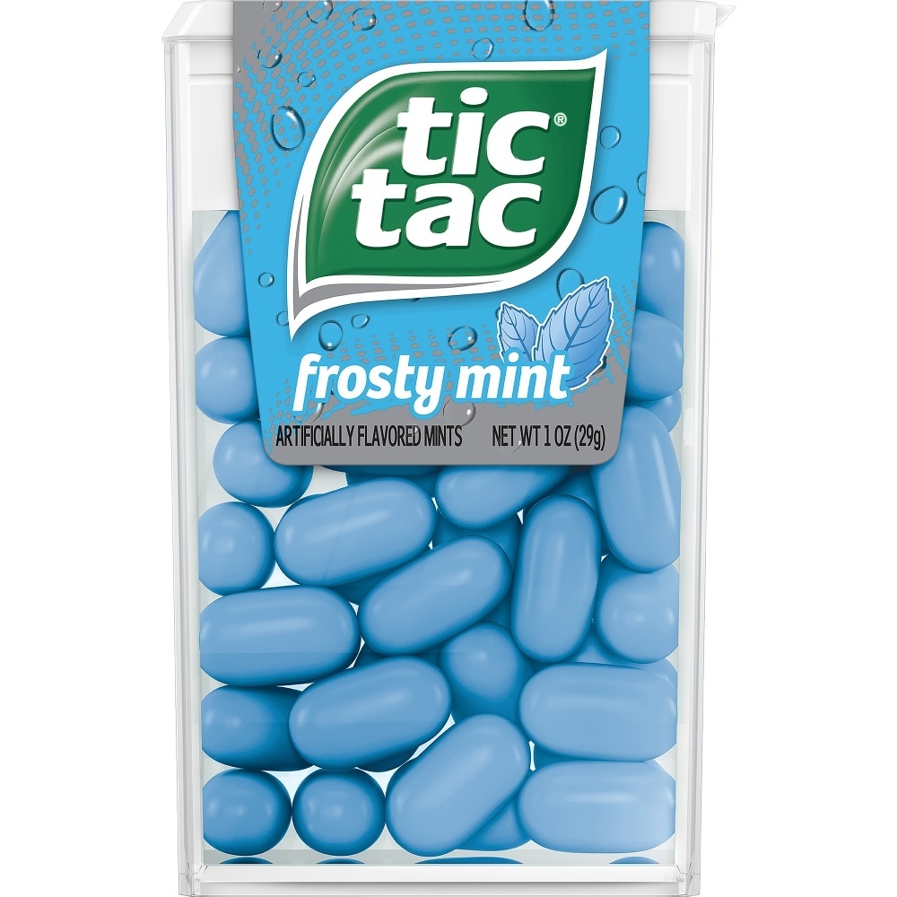 slide 1 of 1, Tic Tac Frosty Mint Flavored Mints, 1 oz