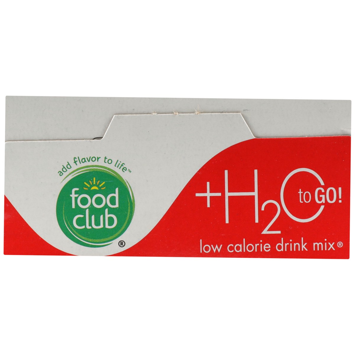 slide 6 of 9, Food Club +h2o To Go!, Wild Strawberry Energy Low Calorie Drink Mix, 10 ct