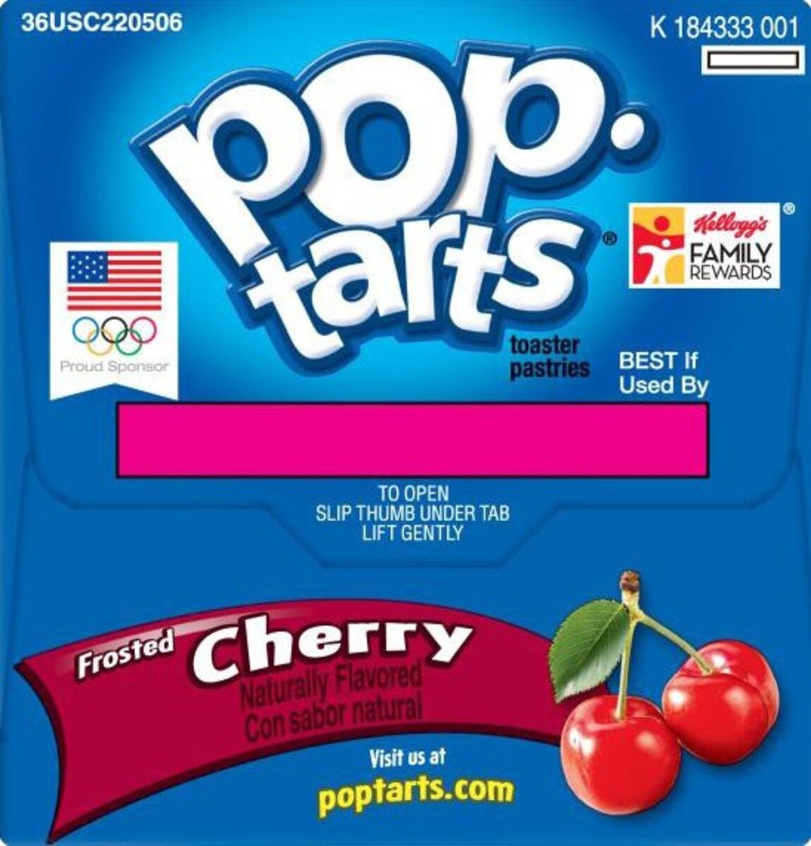 slide 5 of 9, Pop-Tarts Frosted Cherry Toaster Pastries, 14.7 oz