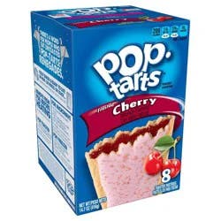 Pop-Tarts Breakfast Toaster Pastries, Frosted Cherry Flavored