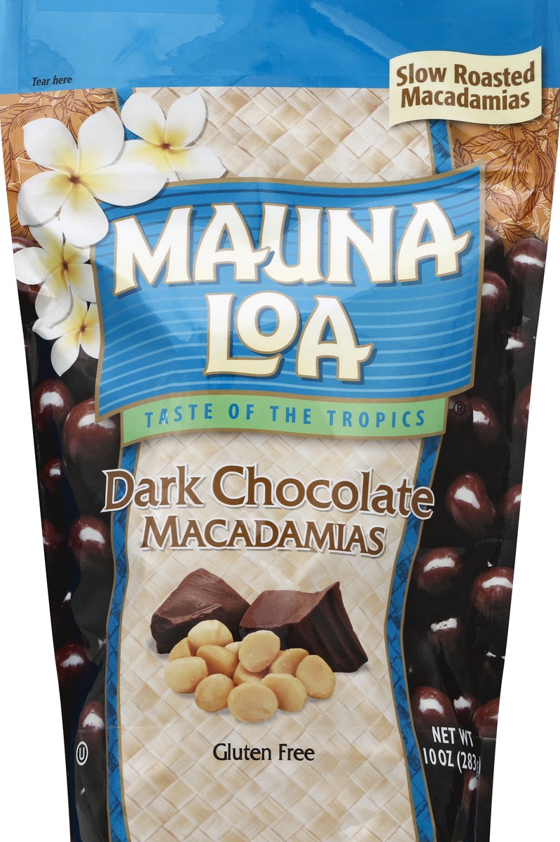 slide 2 of 2, Mauna Loa Mac Nut S/U Bag-Dk Choc, 11 oz