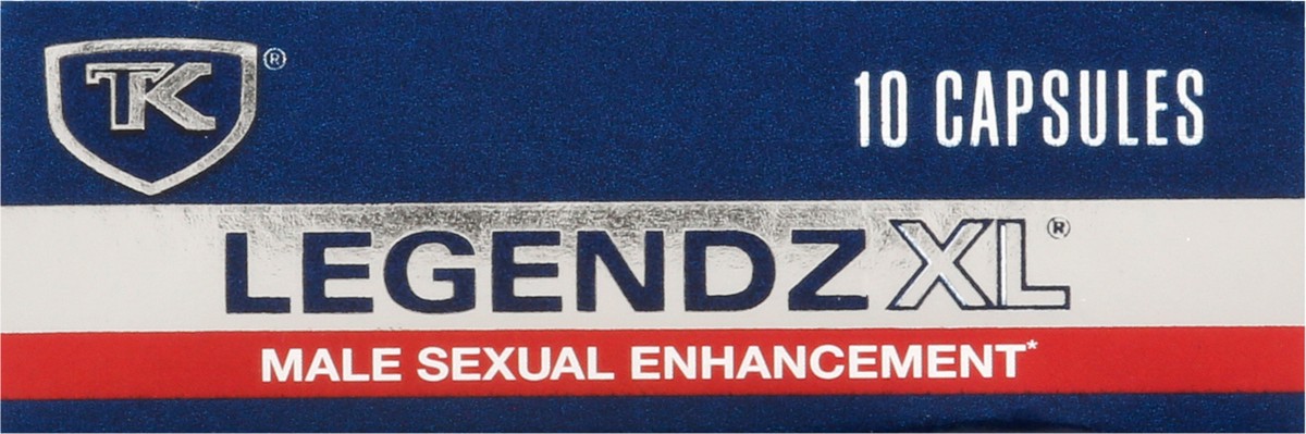 slide 12 of 14, TK Supplements Legendz XL Male Sexual Enhancement 10 Capsules, 10 ct