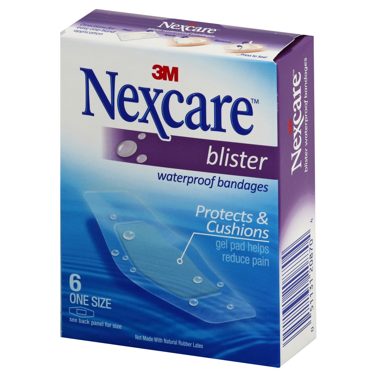 slide 2 of 10, Nexcare Bandages 6 ea, 6 ct