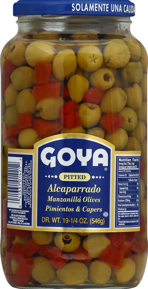 slide 2 of 2, Goya Alcaparrado 19.25 oz, 19.25 oz