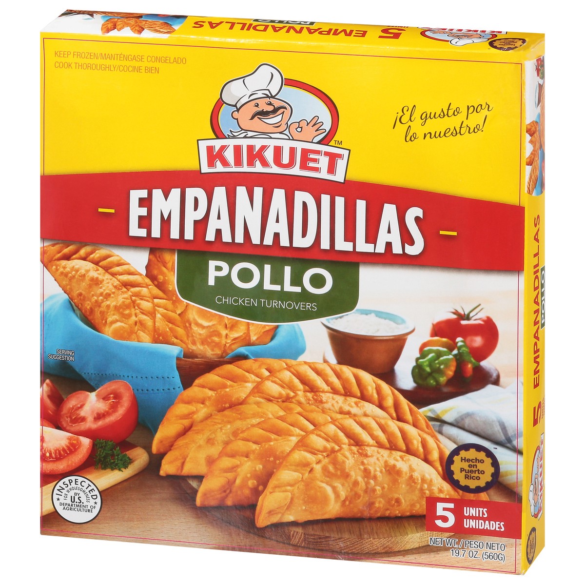 slide 7 of 9, Kikuet Pollo Empanadillas 5 ea, 5 ct