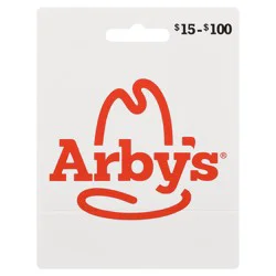 Arby's $15-$100 Gift Card 1 ea