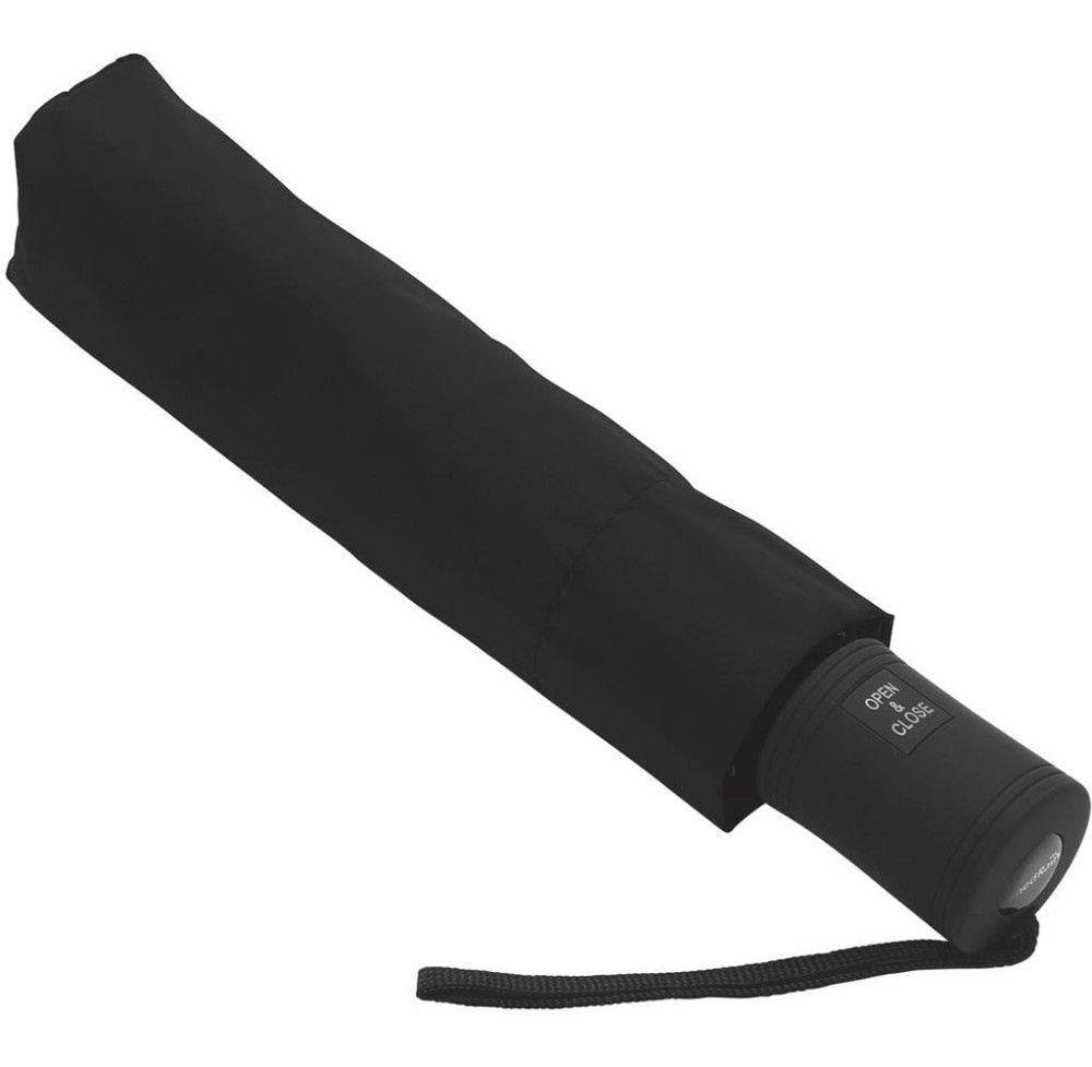 slide 1 of 2, Shedrain Windjammer Automatic Vented Compact Umbrella Black, 42 in