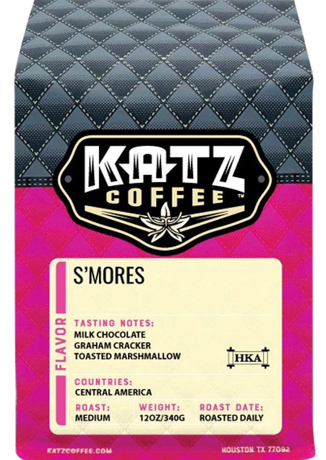 slide 1 of 1, Katz S'mores Whole Bean Coffee, 12 oz