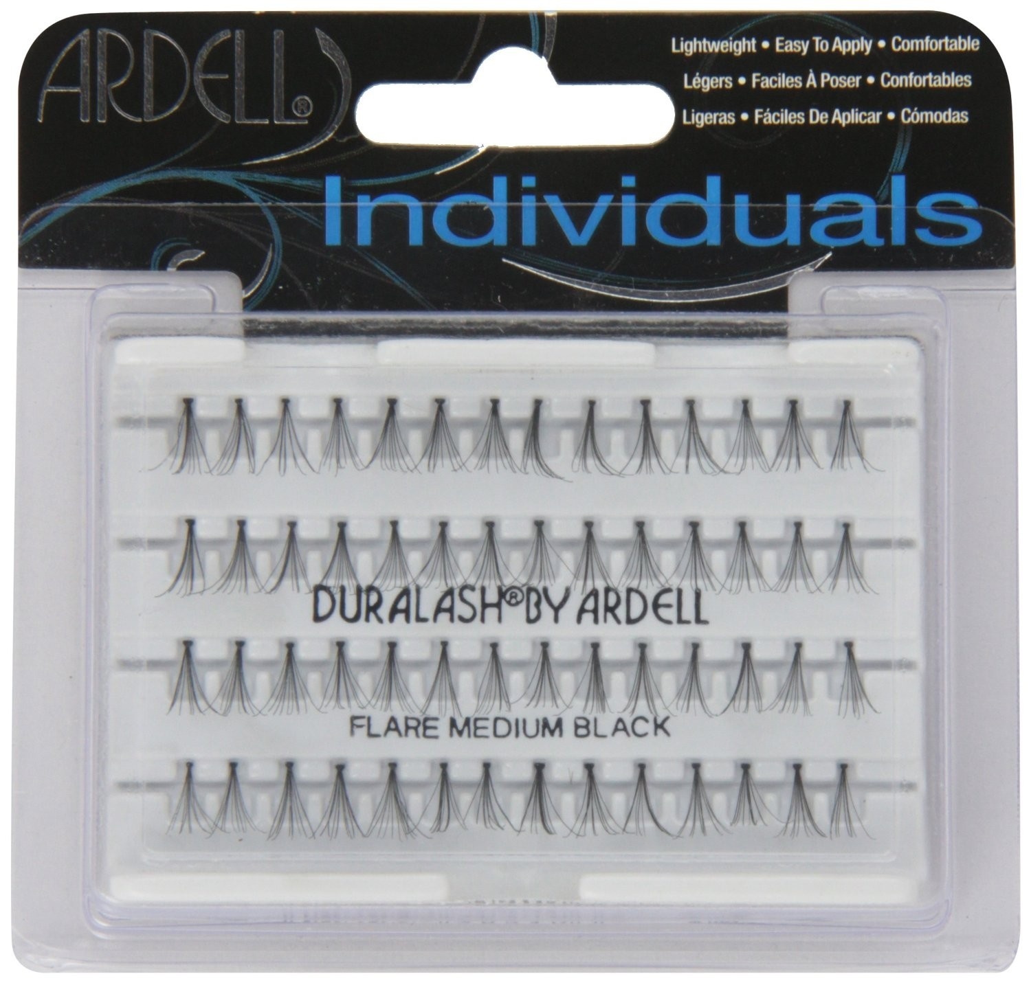 slide 1 of 1, Ardell Duralash Flair Medium Black Lashes, 56 ct