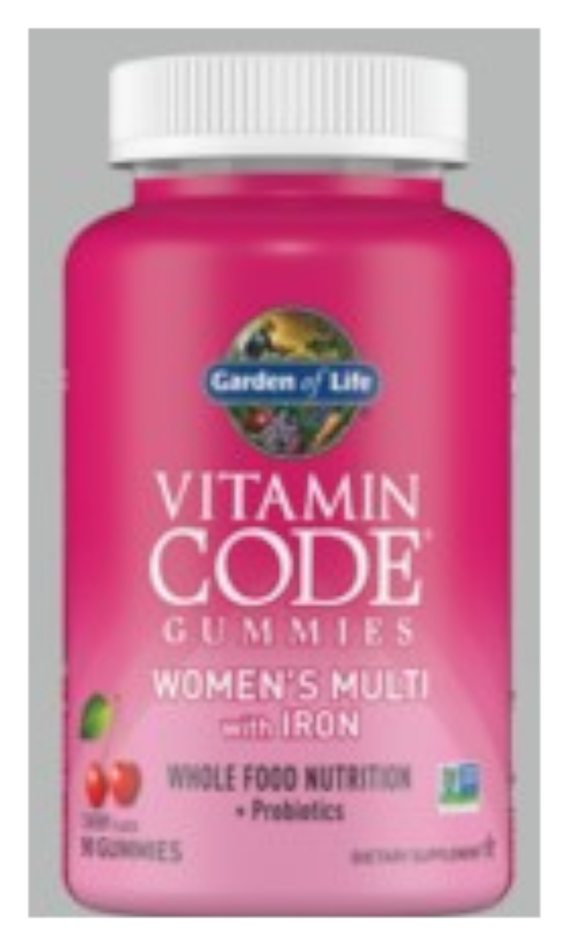 slide 1 of 5, Garden Of Life Vitamin Code Gummy Women Mlti W Iron, 90 ct
