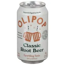 Olipop Sparkling Tonic, Classic Root Beer