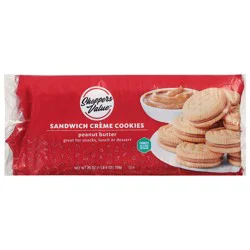 Shoppers Value Peanut Butter Sandwich Creme Cookies Family Size 25 oz
