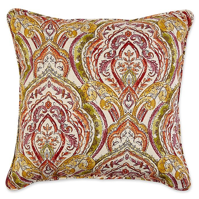 slide 1 of 1, Destination Summer Square Indoor/Outdoor Throw Pillow - Avaco Sunset, 17 in