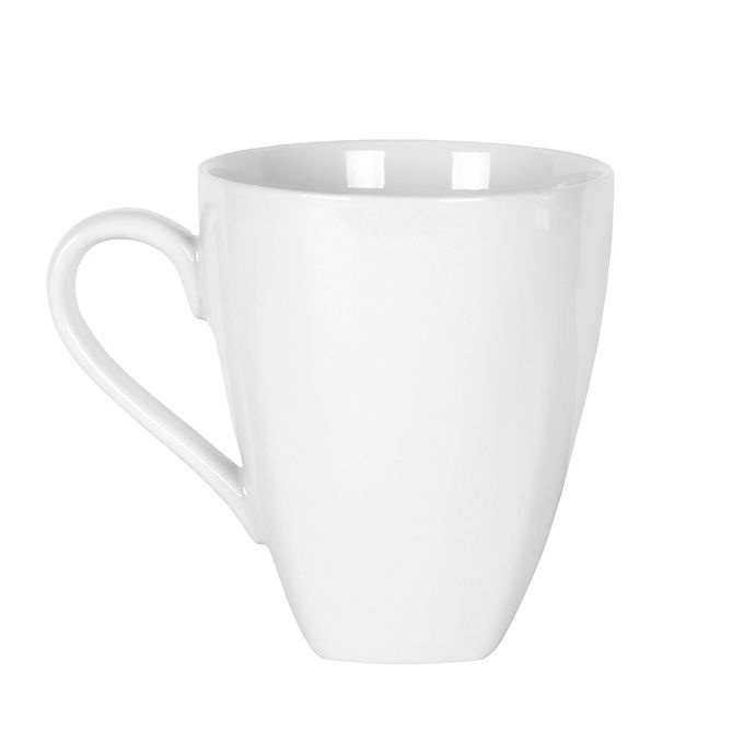 slide 1 of 1, Everyday White by Fitz and Floyd Square Base Mug, 1 ct