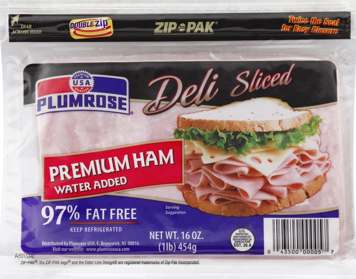 slide 1 of 5, Plumrose Ham 16 oz, 16 oz