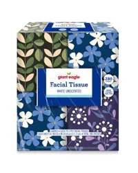 Giant eagle Facial Tissue, 4 Pack 70 Tissues each pack | Shipt