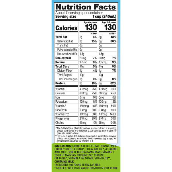 slide 2 of 29, Horizon Organic Growing Years 2% Milk with DHA Omega-3, 59 fl oz. Carton, 59 fl oz