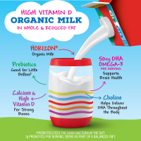 slide 23 of 29, Horizon Organic Growing Years 2% Milk with DHA Omega-3, 59 fl oz. Carton, 59 fl oz