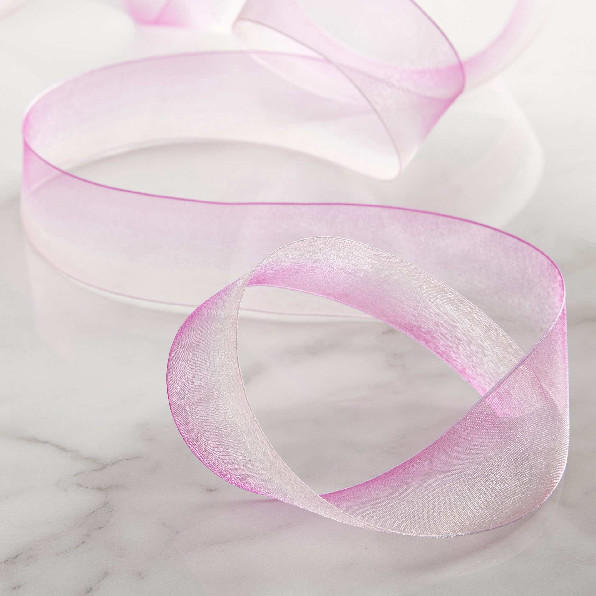 slide 4 of 4, 1.5" X 3yd. Sheer Wired Ombre Ribbon By Celebrate It, 1.5 in x 3 yd