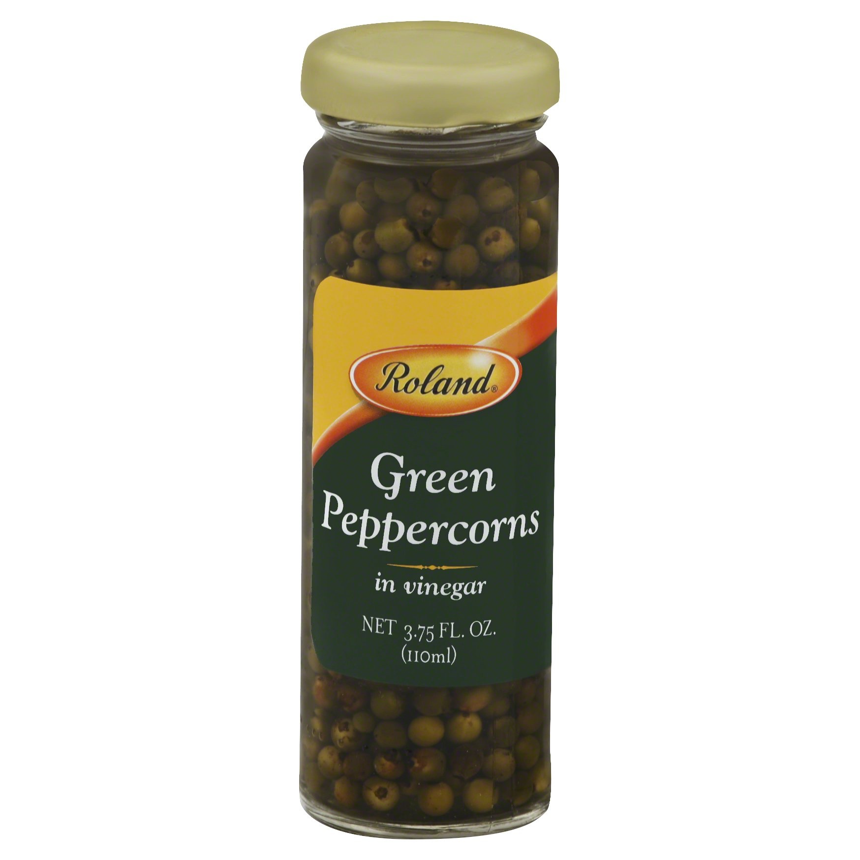 slide 1 of 2, Roland Green Peppercorns In Vinegar, 3.75 fl oz